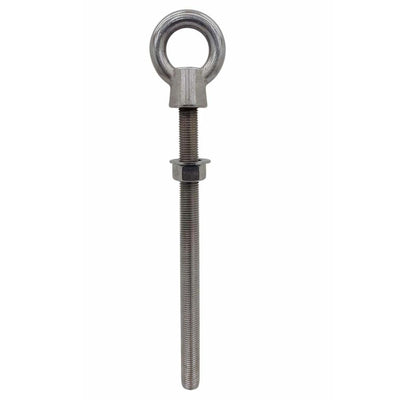 Marine T316 Stainless Steel 1-1/4" x 18" Shoulder Eye Bolt 9,000 Lbs WLL