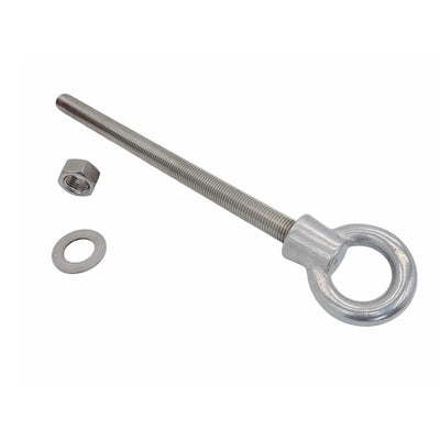 Marine T316 Stainless Steel 1-1/4" x 18" Shoulder Eye Bolt 9,000 Lbs WLL