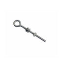 T316 Stainless Steel Welded Plain Eye Bolt, Marine Boat Eye Screw Hardware with Working Load Limit for Rigging and Fastening