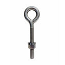 T316 Stainless Steel Welded Plain Eye Bolt, Marine Boat Eye Screw Hardware with Working Load Limit for Rigging and Fastening