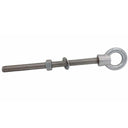 Marine T316 Stainless Steel 1" x 18" Shoulder Eye Bolt 7,500 Lbs WLL