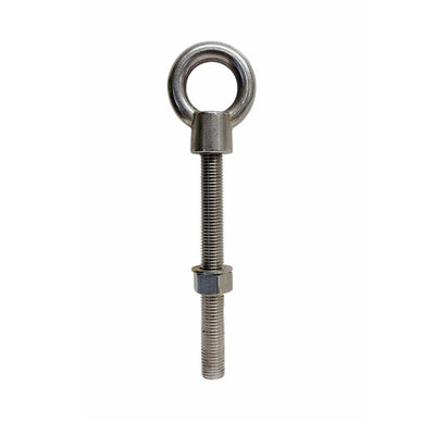 Marine T316 Stainless Steel Fully Threaded Shoulder Eye Bolt
