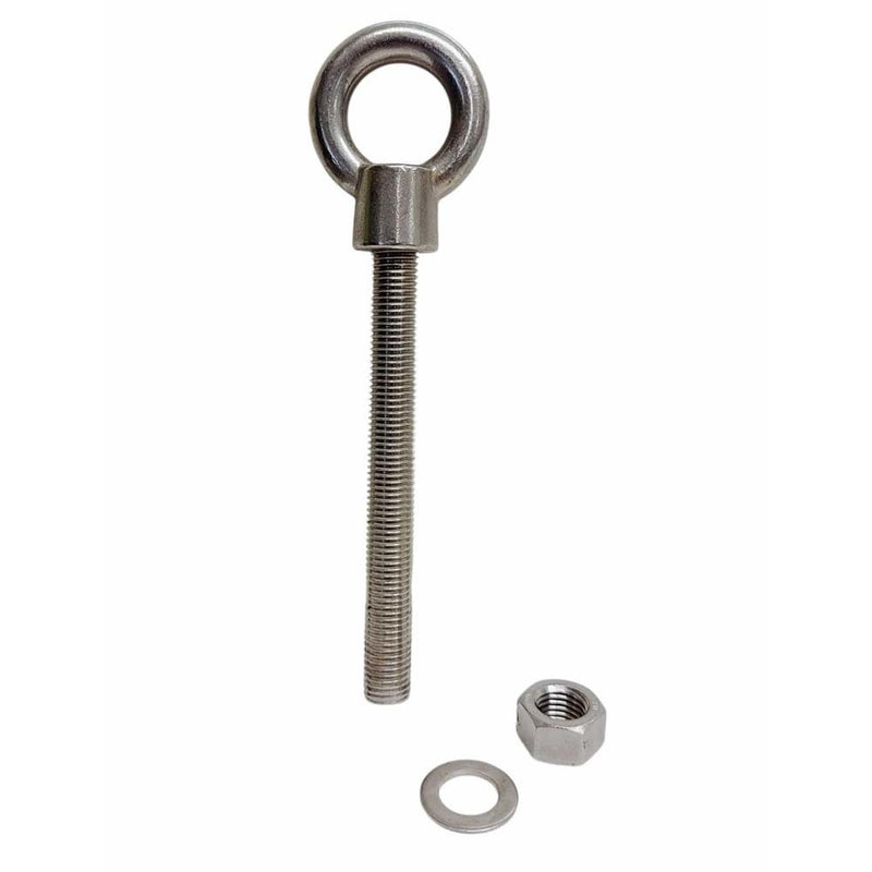 Marine T316 Stainless Steel Fully Threaded Shoulder Eye Bolt