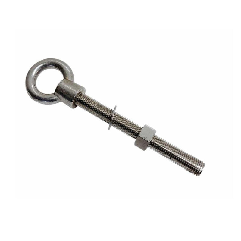 Marine T316 Stainless Steel 1" x 9" Shoulder Eye Bolt 7,500 Lbs WLL