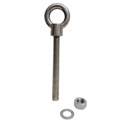 Marine T316 Stainless Steel 1" x 9" Shoulder Eye Bolt 7,500 Lbs WLL