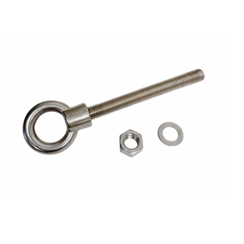 Marine T316 Stainless Steel 1" x 9" Shoulder Eye Bolt 7,500 Lbs WLL