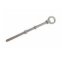 Marine T316 Stainless Steel 5/8" x 12" Shoulder Eye Bolt 3,200 Lbs WLL