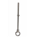 Marine T316 Stainless Steel 5/8" x 12" Shoulder Eye Bolt 3,200 Lbs WLL
