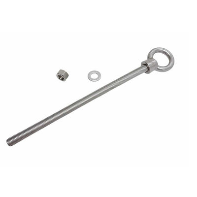 Marine T316 Stainless Steel 5/8" x 12" Shoulder Eye Bolt 3,200 Lbs WLL