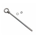 Marine T316 Stainless Steel 5/8" x 12" Shoulder Eye Bolt 3,200 Lbs WLL