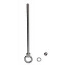 Marine T316 Stainless Steel 5/8" x 12" Shoulder Eye Bolt 3,200 Lbs WLL