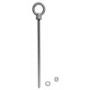 Marine T316 Stainless Steel 1/2" x 12" Shoulder Eye Bolt 2,000 Lbs WLL