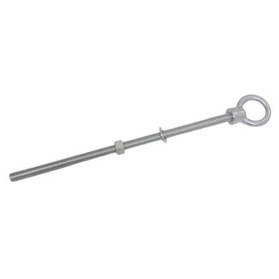 Marine T316 Stainless Steel 1/2" x 12" Shoulder Eye Bolt 2,000 Lbs WLL