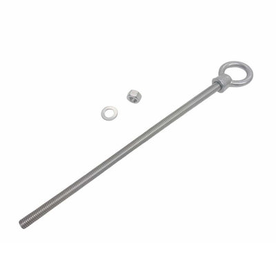 Marine T316 Stainless Steel 1/2" x 12" Shoulder Eye Bolt 2,000 Lbs WLL