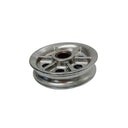 Marine T304 Stainless Steel 3" Sheave Wire Rope Pulley Brass Bushing for 5/8" Rope