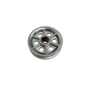 Marine T304 Stainless Steel 3" Sheave Wire Rope Pulley Brass Bushing for 5/8" Rope