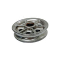 Marine T304 Stainless Steel 3" Sheave Wire Rope Pulley Brass Bushing for 5/8" Rope