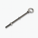 Marine T316 Stainless Steel 3/4" x 12" Shoulder Eye Bolt 4,700 Lbs WLL