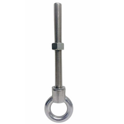 Marine T316 Stainless Steel 7/8" x 9" Shoulder Eye Bolt 5,800 Lbs WLL