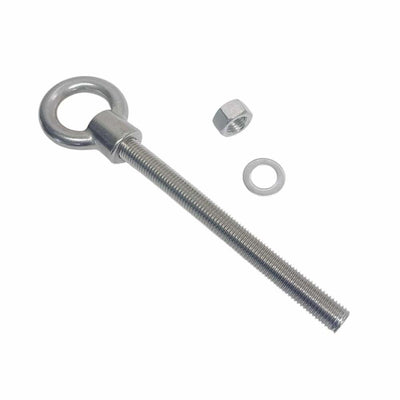 Marine T316 Stainless Steel 7/8" x 9" Shoulder Eye Bolt 5,800 Lbs WLL