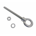 Marine T316 Stainless Steel 7/8" x 9" Shoulder Eye Bolt 5,800 Lbs WLL
