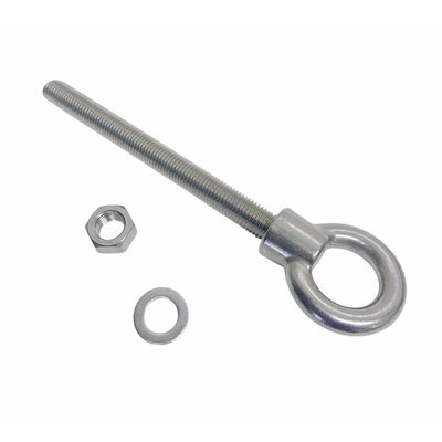 Marine T316 Stainless Steel 7/8" x 9" Shoulder Eye Bolt 5,800 Lbs WLL