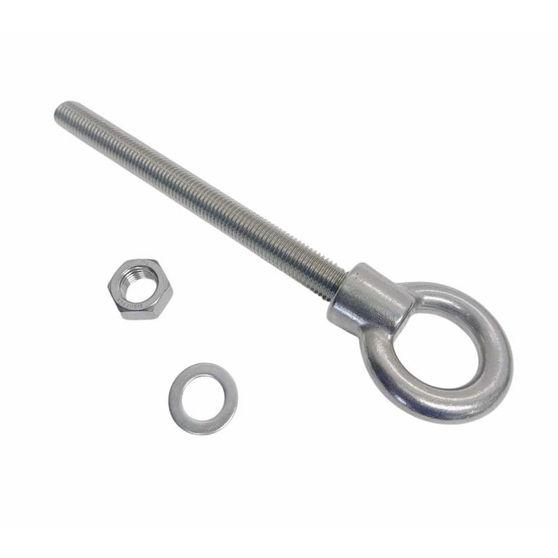 Marine T316 Stainless Steel 7/8" x 9" Shoulder Eye Bolt 5,800 Lbs WLL