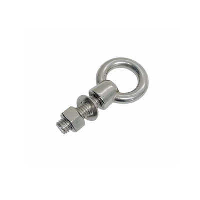 Marine T316 Stainless Steel Fully Threaded Shoulder Eye Bolt