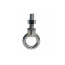 Marine T316 Stainless Steel 1/2" x 1-1/2" Shoulder Eye Bolt 2,000 Lbs WLL