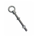 Marine T316 Stainless Steel Fully Threaded Shoulder Eye Bolt