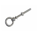 Marine T316 Stainless Steel Fully Threaded Shoulder Eye Bolt
