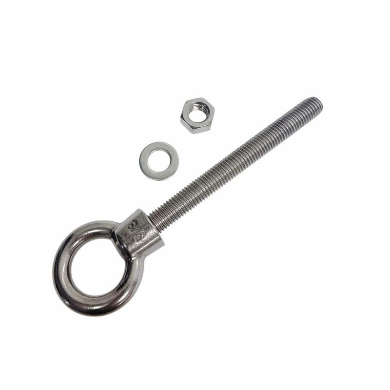Marine T316 Stainless Steel 5/8" x 6" Shoulder Eye Bolt 3,200 Lbs WLL