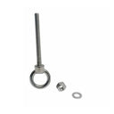 Marine T316 Stainless Steel 1/4" x 3-1/8" Shoulder Eye Bolt 400 Lbs WLL