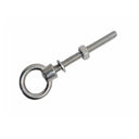 4 Pcs Marine T316 Stainless Steel 1/4" x 3-1/8" Shoulder Eye Bolt 400 Lbs WLL