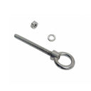 Marine T316 Stainless Steel 1/4" x 2" Shoulder Eye Bolt 400 Lbs WLL