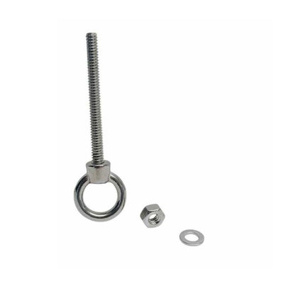 4 Pcs Marine T316 Stainless Steel 5/16" x 4" Shoulder Eye Bolt 800 Lbs WLL
