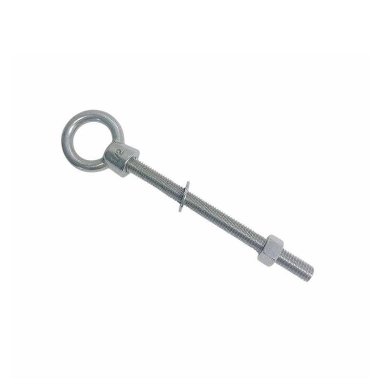 Marine T316 Stainless Steel 1/2" x 6" Shoulder Eye Bolt 2,000 Lbs WLL