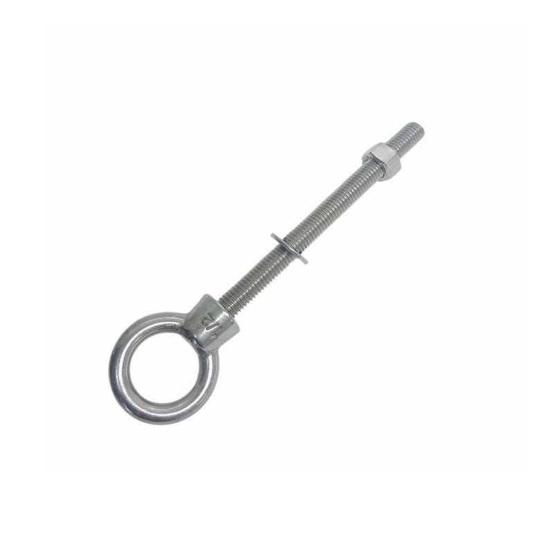 Marine T316 Stainless Steel 1/2" x 6" Shoulder Eye Bolt 2,000 Lbs WLL