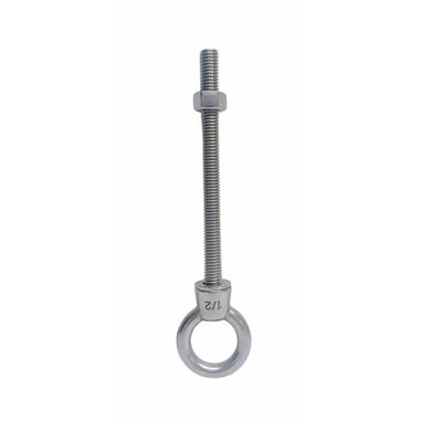 Marine T316 Stainless Steel 1/2" x 6" Shoulder Eye Bolt 2,000 Lbs WLL