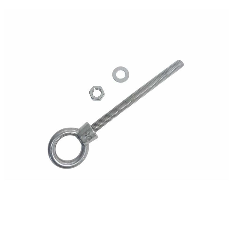 Marine T316 Stainless Steel 1/2" x 6" Shoulder Eye Bolt 2,000 Lbs WLL
