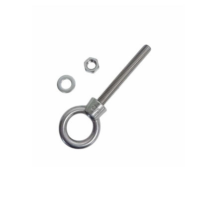 4 Pcs Marine T316 Stainless Steel 1/2" x 4" Shoulder Eye Bolt 2,000 Lbs WLL
