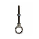 Marine T316 Stainless Steel 1/2" x 4" Shoulder Eye Bolt 2,000 Lbs WLL