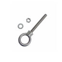 4 Pcs Marine T316 Stainless Steel 1/2" x 3-3/16" Shoulder Eye Bolt 2,200 Lbs WLL