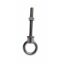 Marine T316 Stainless Steel 3/8" x 3-1/8" Shoulder Eye Bolt 1,000 Lbs WLL