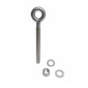 4 Pcs Marine T316 Stainless Steel 5/8" x 6" Welded Plain Eye Bolt 2,400 Lbs WLL