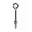 Marine T316 Stainless Steel 1/2" x 6" Welded Plain Eye Bolt 1,800 Lbs WLL