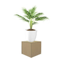 18" x 18" x 24" Maple Knockdown Pedestal Display Base, Cube Box Retail Fixture for Store, Boutique, Gallery & Showroom Merchandising