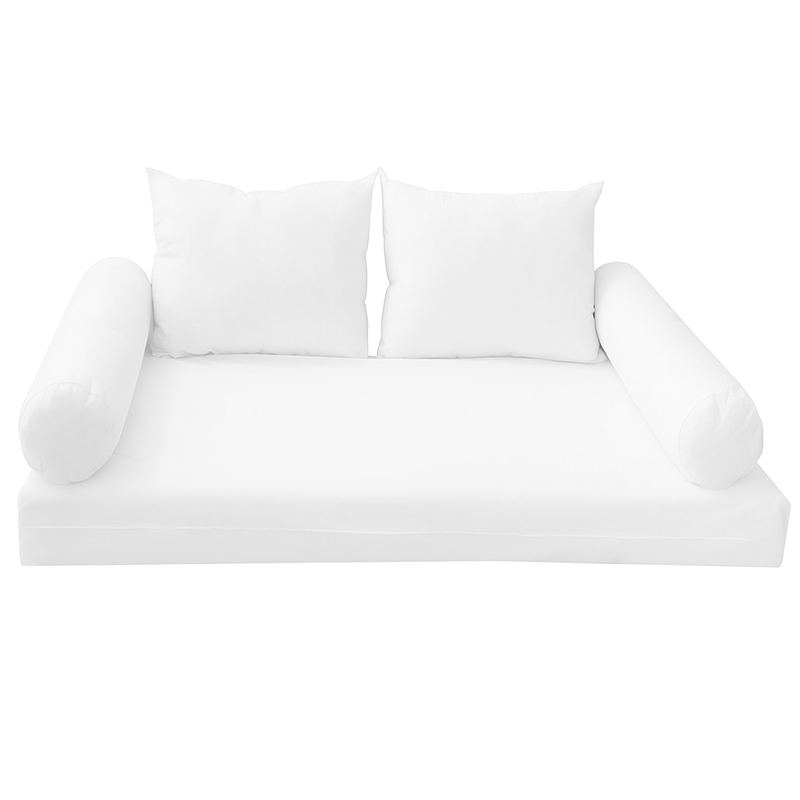 Model-1 5PC Mattress Bolster Back Rest Pillows Cushion Polyester Fiberfill &