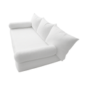 Style3 6PC Mattress Bolster Back Rest Pillows Cushion Polyester Fiberfill 'INSERT ONLY'-Twin Size