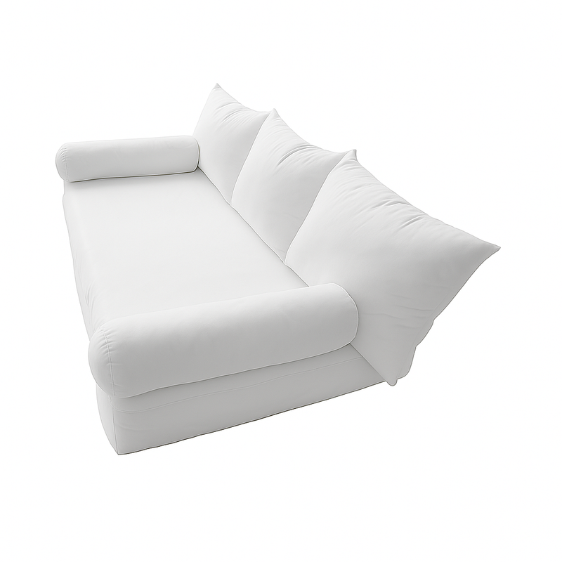 Style3 6PC Mattress Bolster Back Rest Pillows Cushion Polyester Fiberfill &